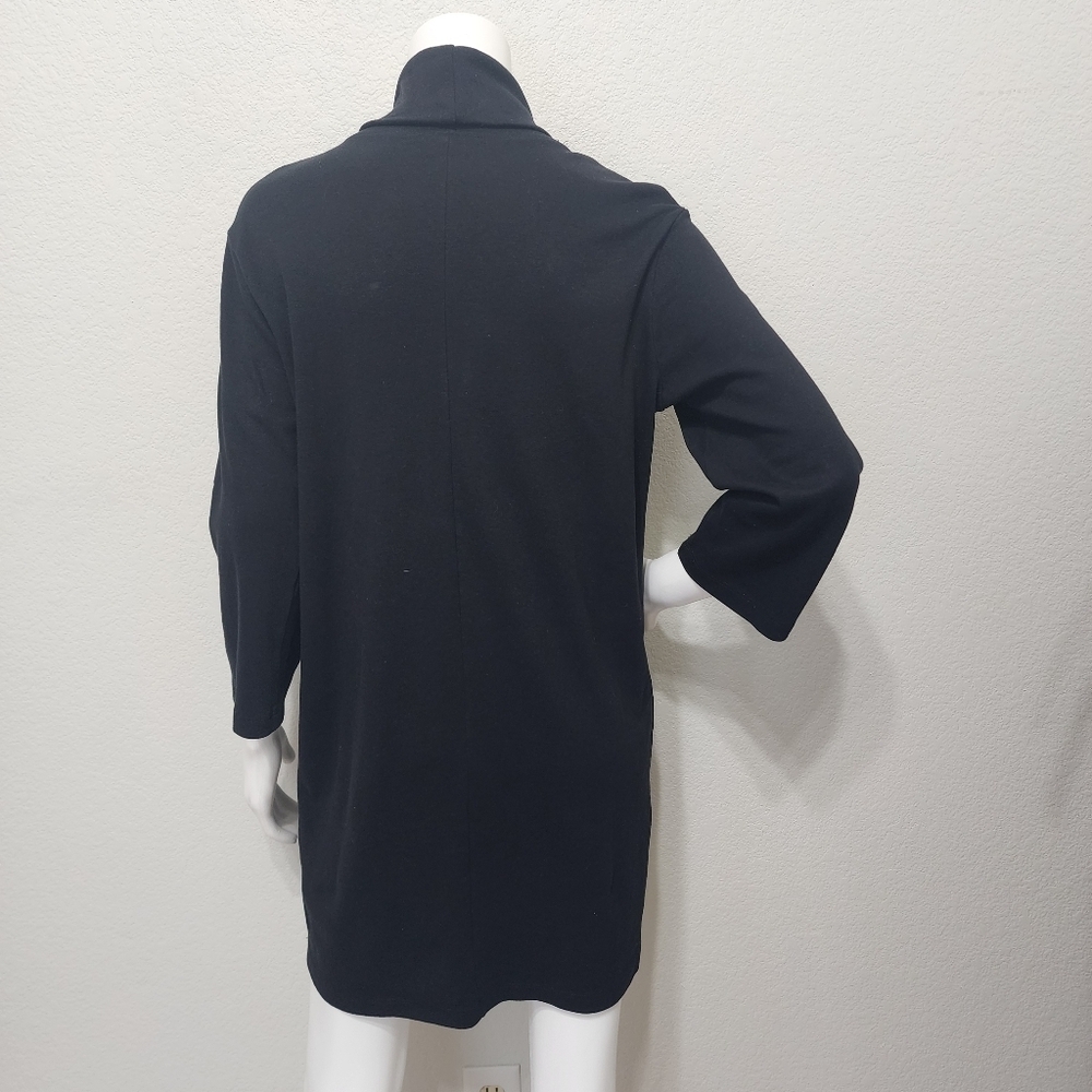 Piaza Italia Black Turtleneck Dress Size L - Picture 6 of 13